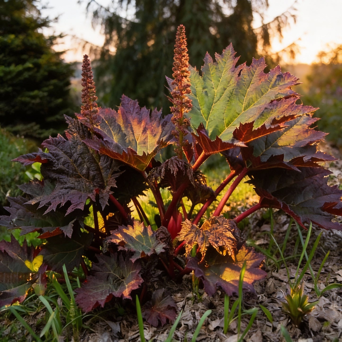 Rheum palmatum Tanguticum Seeds for Planting – Hardy Ornamental Medicinal Perennial