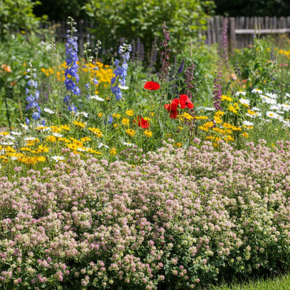 Ornamental Oregano Flower Seeds – Decorative Ground Cover with Pink Blooms