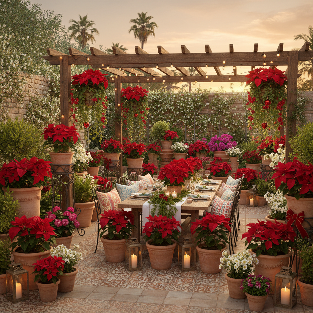 Euphorbia Pulcherrima Flower Seeds – Poinsettia for Planting
