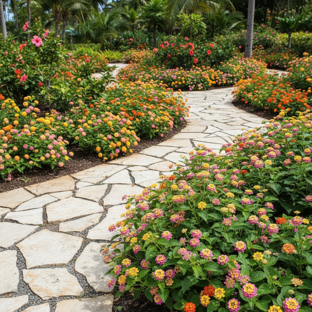 Mixed Lantana Camara Seeds for Planting – Colorful Hardy Perennial Flower Seeds