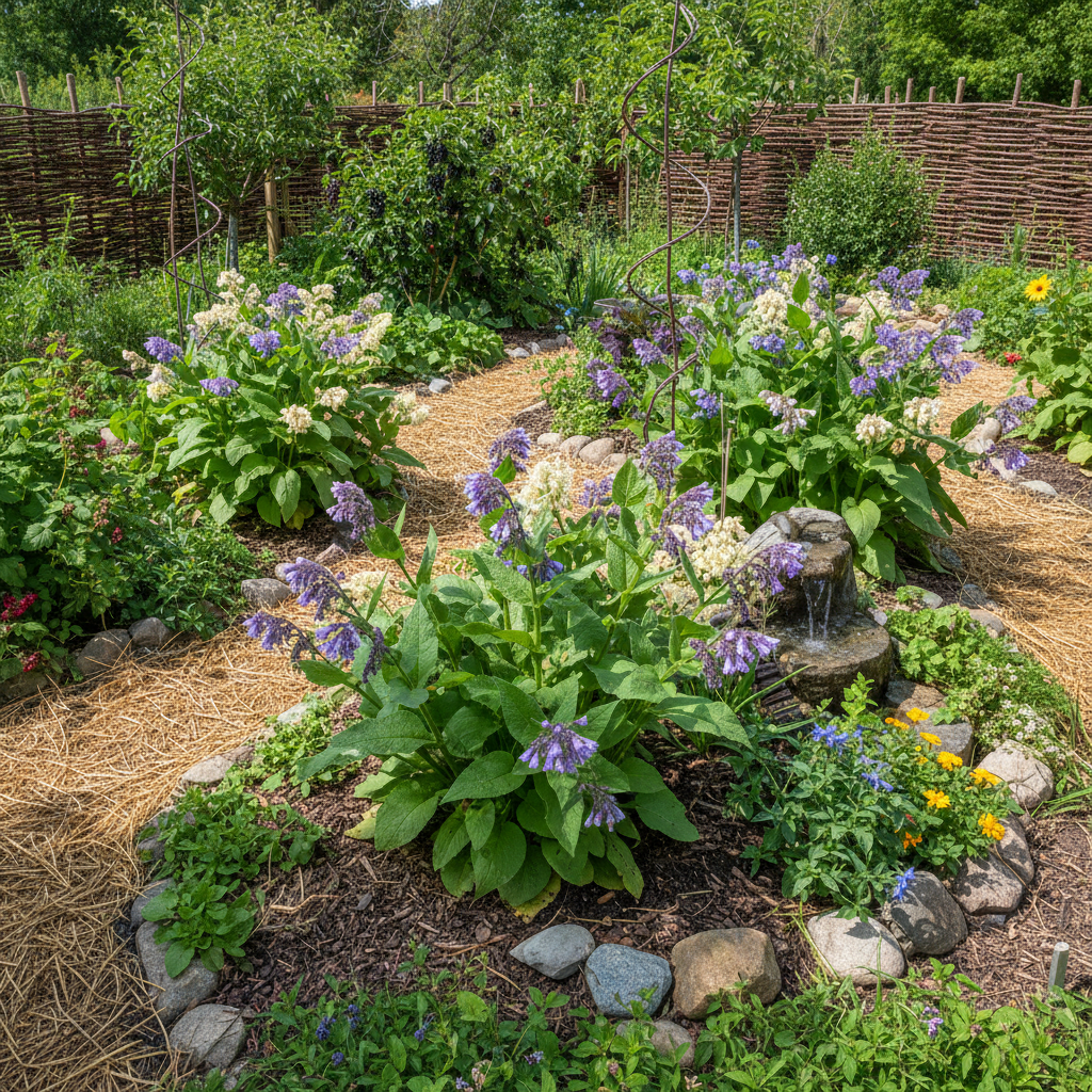 Symphytum officinale Comfrey Seeds – Perennial for Planting