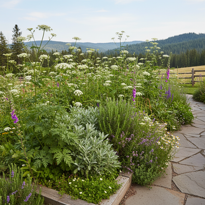 Ligusticum Porteri Osha Root Seeds - Perennial Herb Seeds for Garden