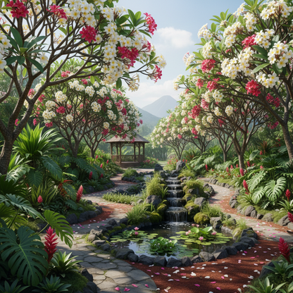 Plumeria Rubra Flower Seeds - Plumeria Flower Seeds for Garden