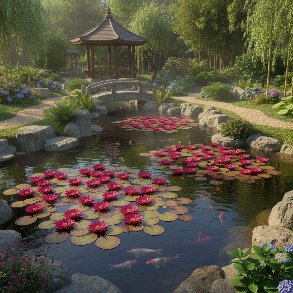 Red Rose Lotus Flower Seeds - Lotus Flower Seeds for Garden