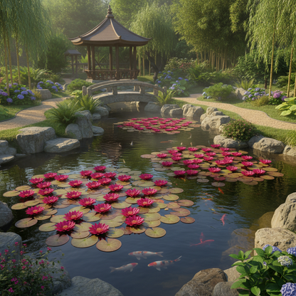 Red Rose Lotus Flower Seeds - Lotus Flower Seeds for Garden