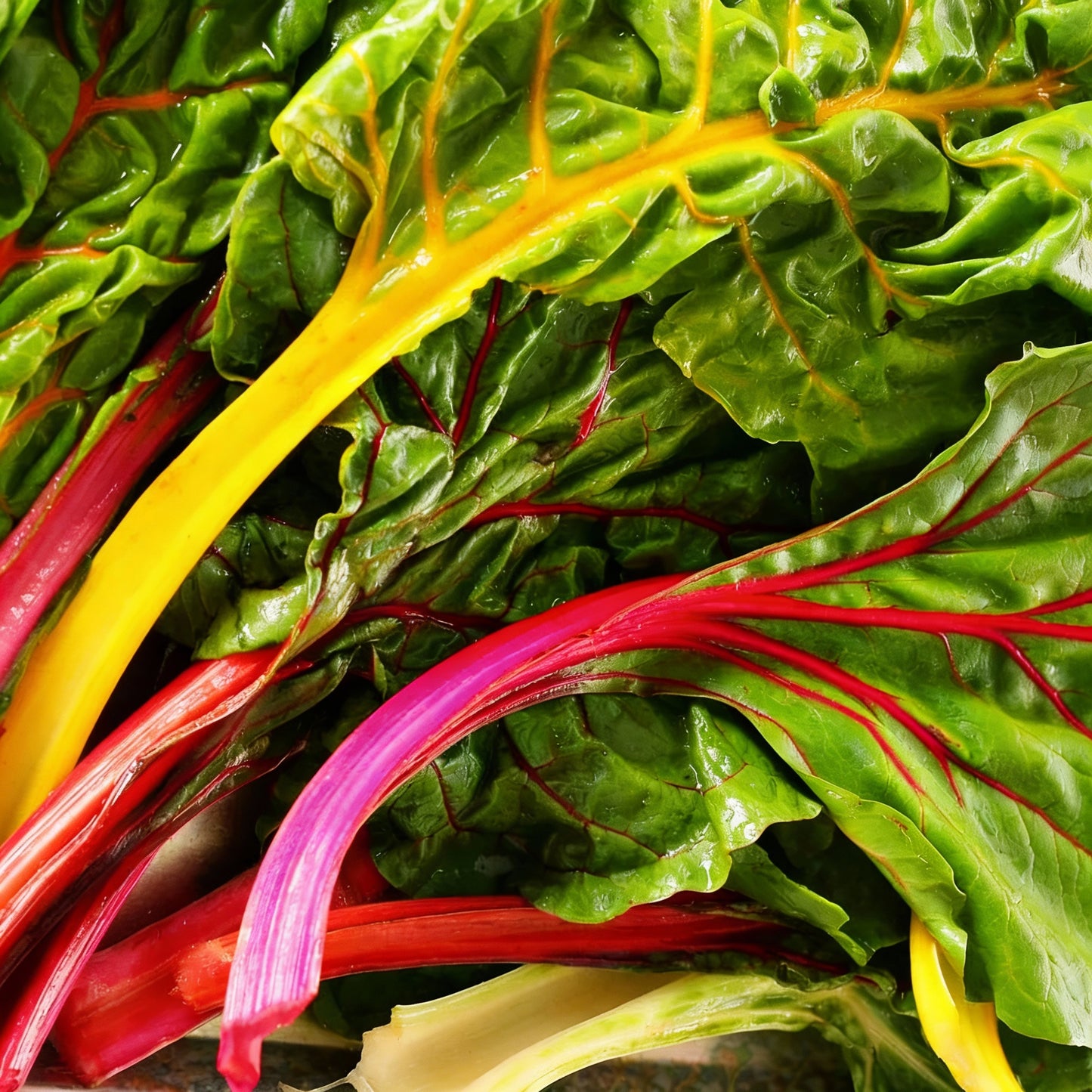 Organic Swiss Chard Rainbow Mix Seeds for Planting – Colorful Leafy Greens for Home Gardens