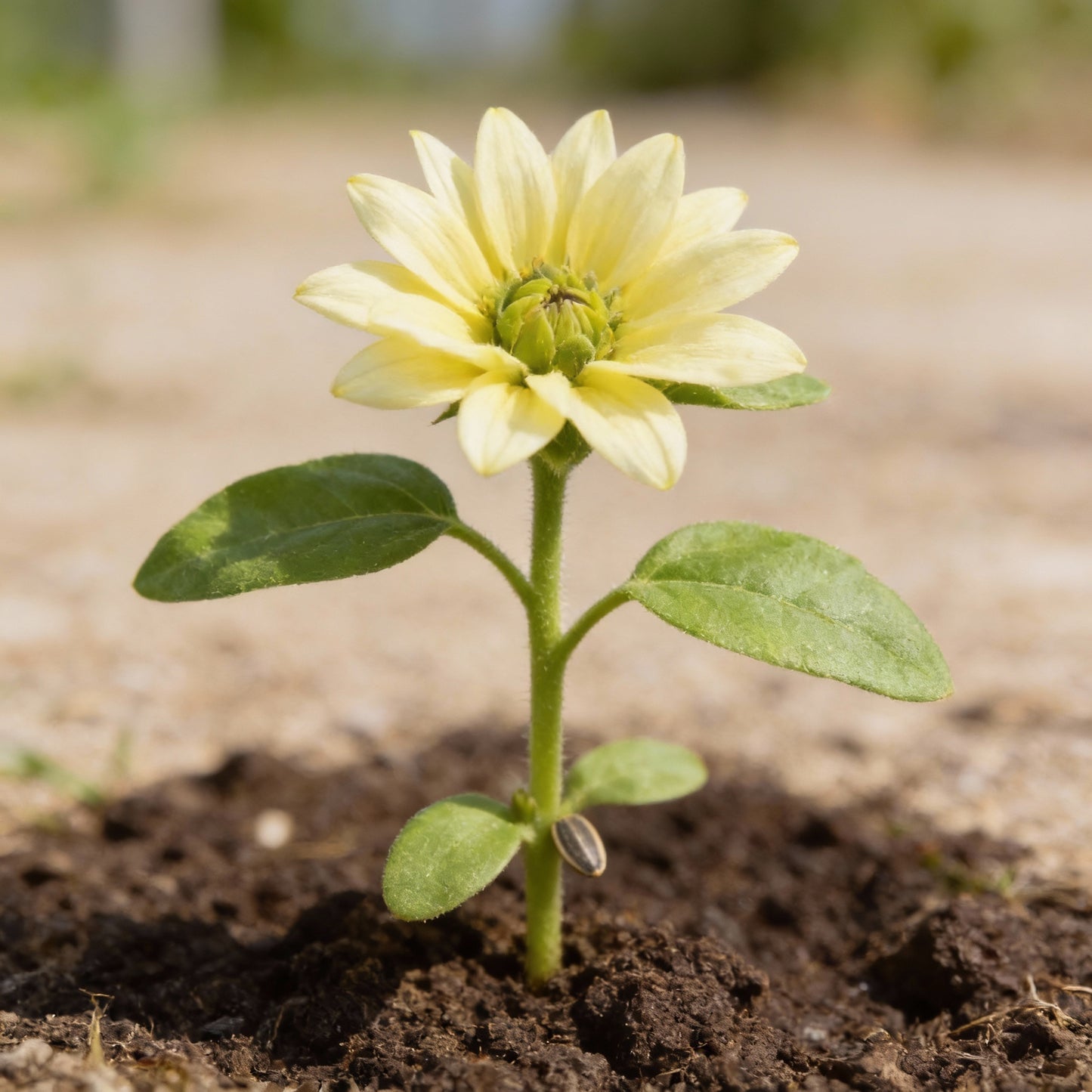 White Sunflower Seeds for Garden Planting