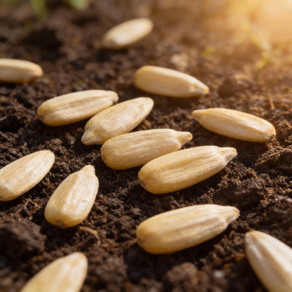 Italian White Sunflower Seeds for Garden Planting
