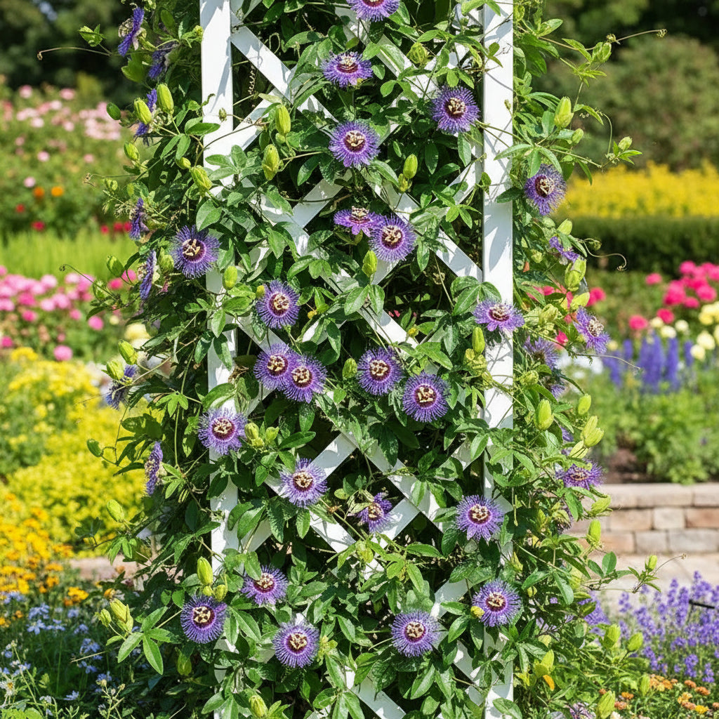 Passiflora Incarnata Seeds for Planting – Purple Passion Flower (Maypop)