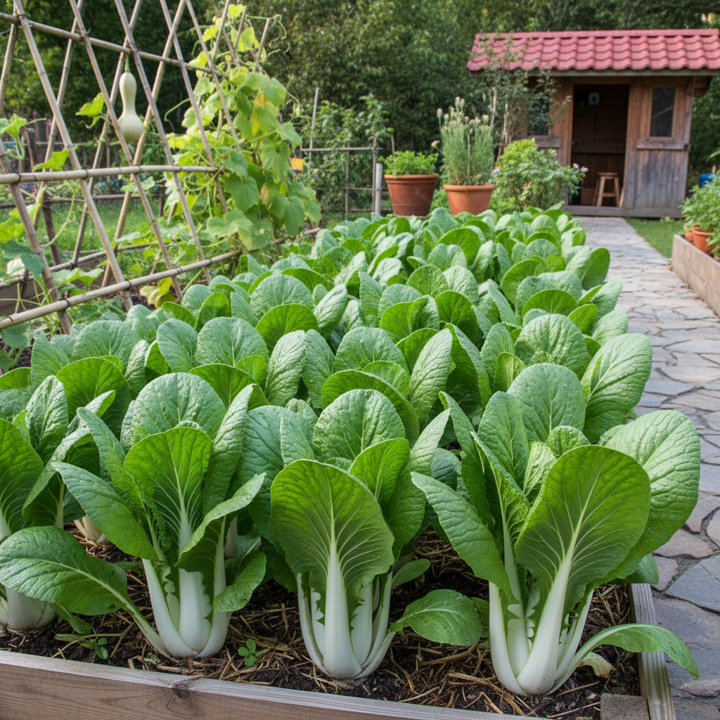 Peking Ta Ching Kou Pai Tsai Seeds – Asian Leafy Vegetable for Planting
