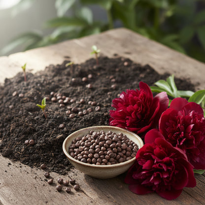 Peony Heirloom Seeds – Robusta Sorbetto Black for Planting