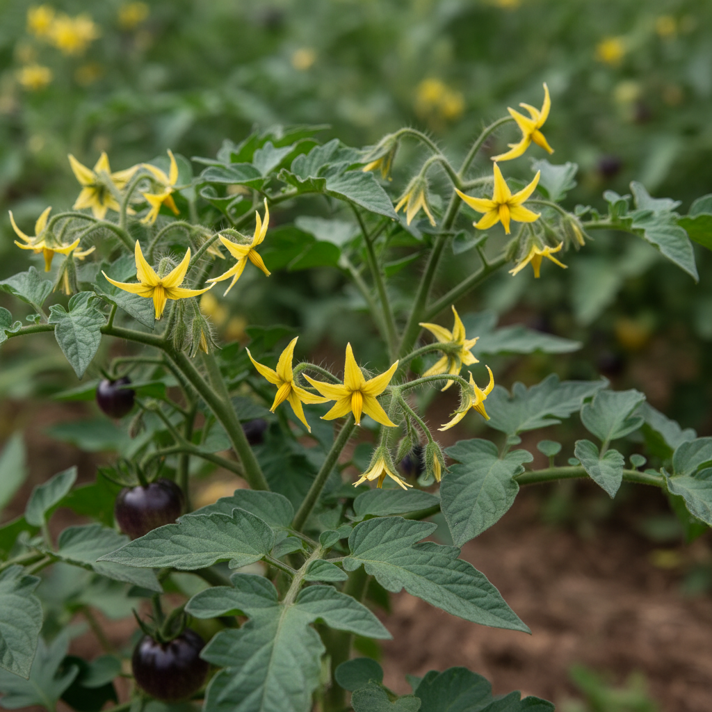 Indigo Rose Tomato Seeds – Organic, High-Yield, Deep Purple Heirloom Variety