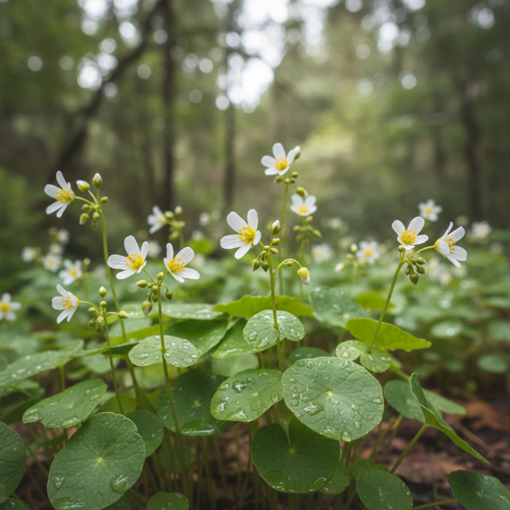 Miner’s Lettuce Vegetable Seeds – Nutritious Greens for Home Gardening