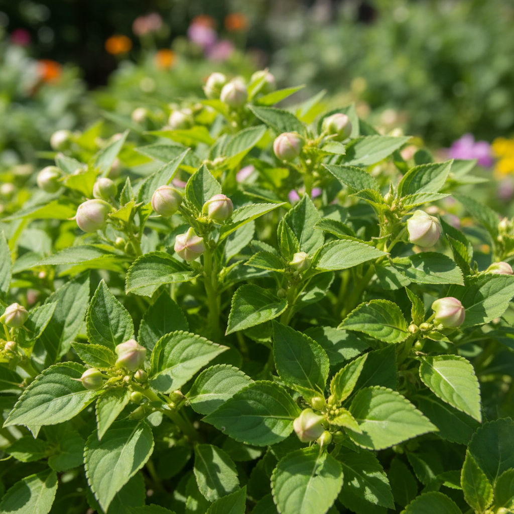 Balsam Tom Thumb Mixed Flower Seeds for Garden Planting