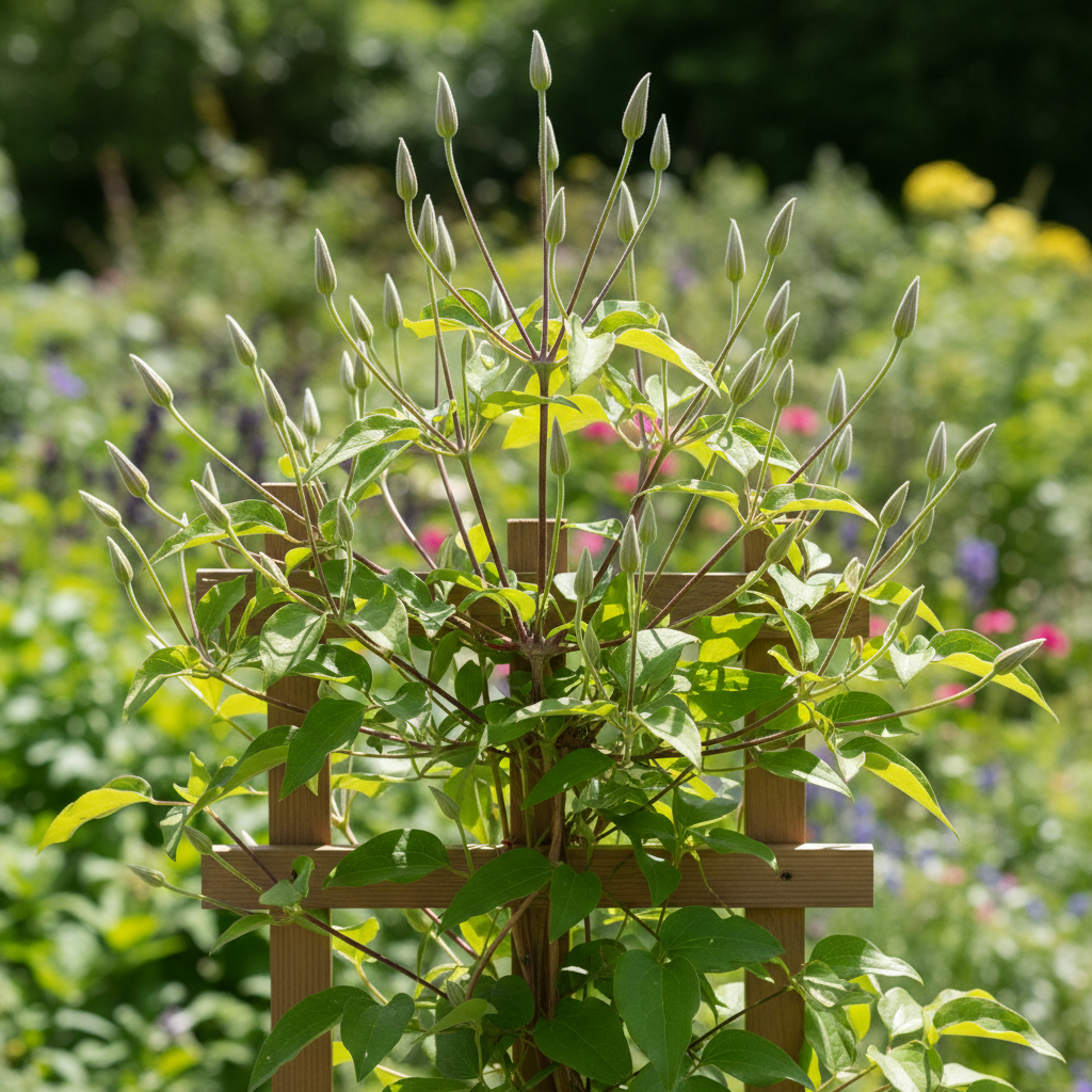 Light Purple Clematis Creeper Flower Seeds for Garden Planting