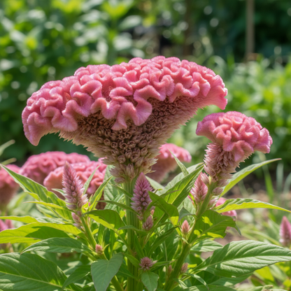 Pink Cockscomb Flower Seeds for Garden Planting