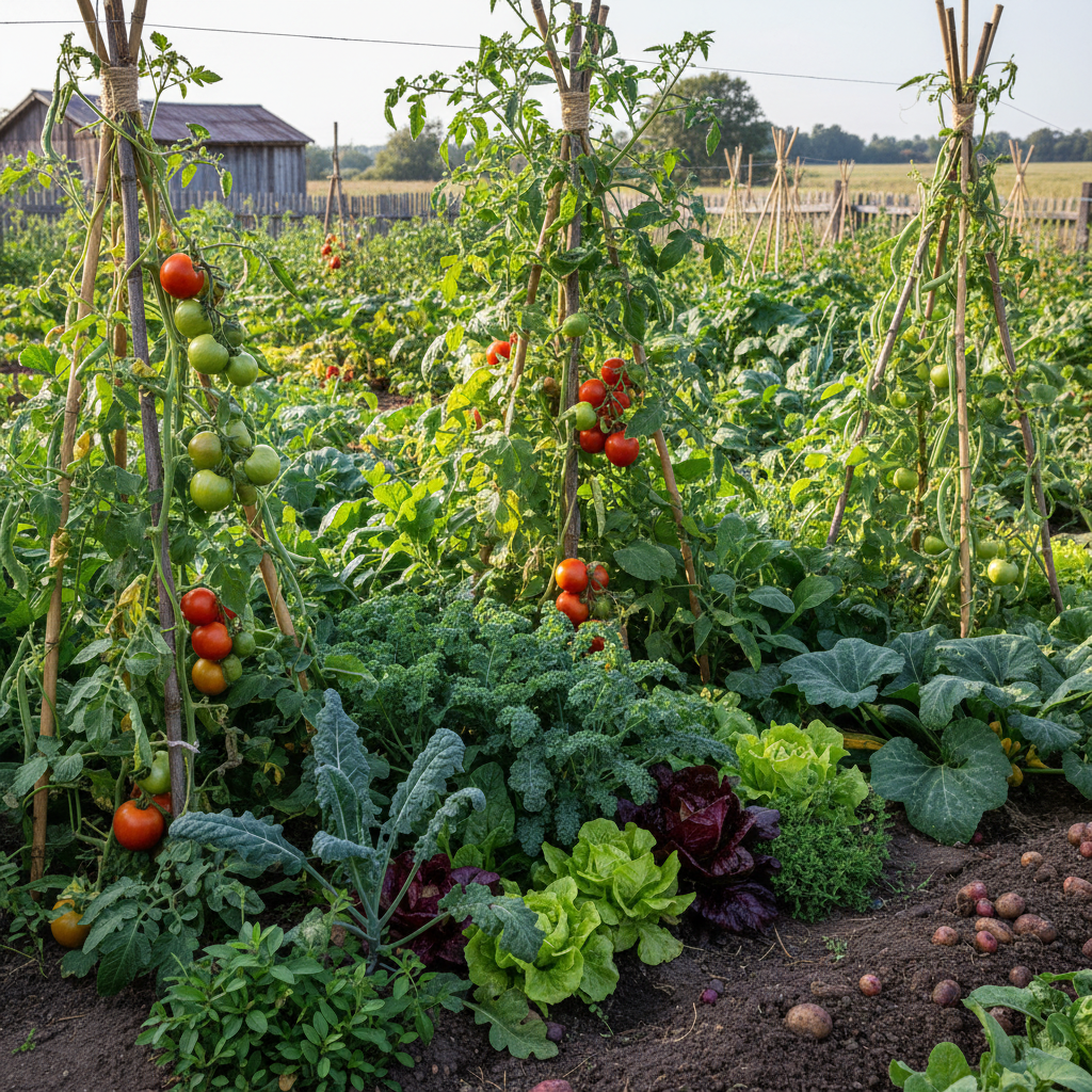 Survival Garden 9100 Non-GMO Heirloom Vegetable Seeds for Planting