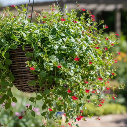Trailing Lobelia Cascade Red Flower Seeds for Garden Planting