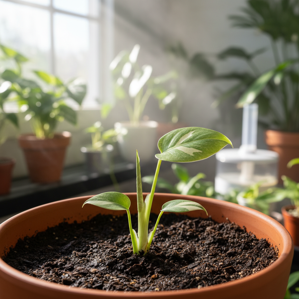 Variegated Monstera Mint Seeds for Planting