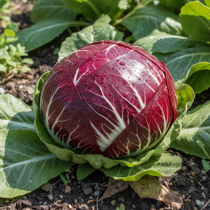 Chicory Cicoria de Chioggia Seeds - Chicory Seeds for Home Garden