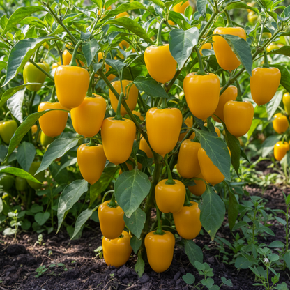 Chilli Bido Tacana Yellow Seeds - Chilli Pepper Seeds for Home Garden