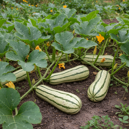 Winter Squash Delicata Seeds – Heirloom Sweet Squash Ideal for Baking & Roasting