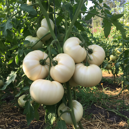 Tomato Great White Seeds - Heirloom Tomato Seeds for Home Garden