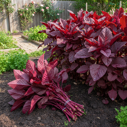 Amaranth Midnight Red Vegetable Seeds - Amaranth Seeds for Home Garden