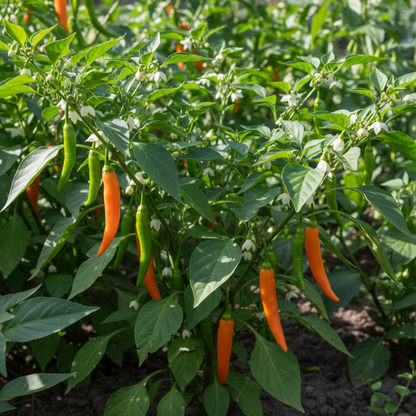 Orange Pepperoncini Hot Pepper Seeds for Planting