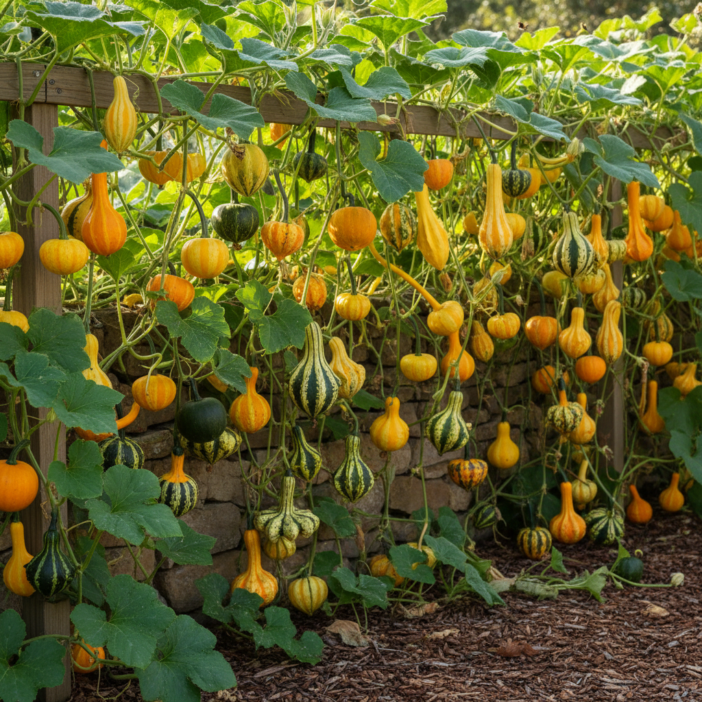 Mini Jourds Colorful Ornamental Gourd Mix Seeds | Decorative Mini Gourds for Home ...