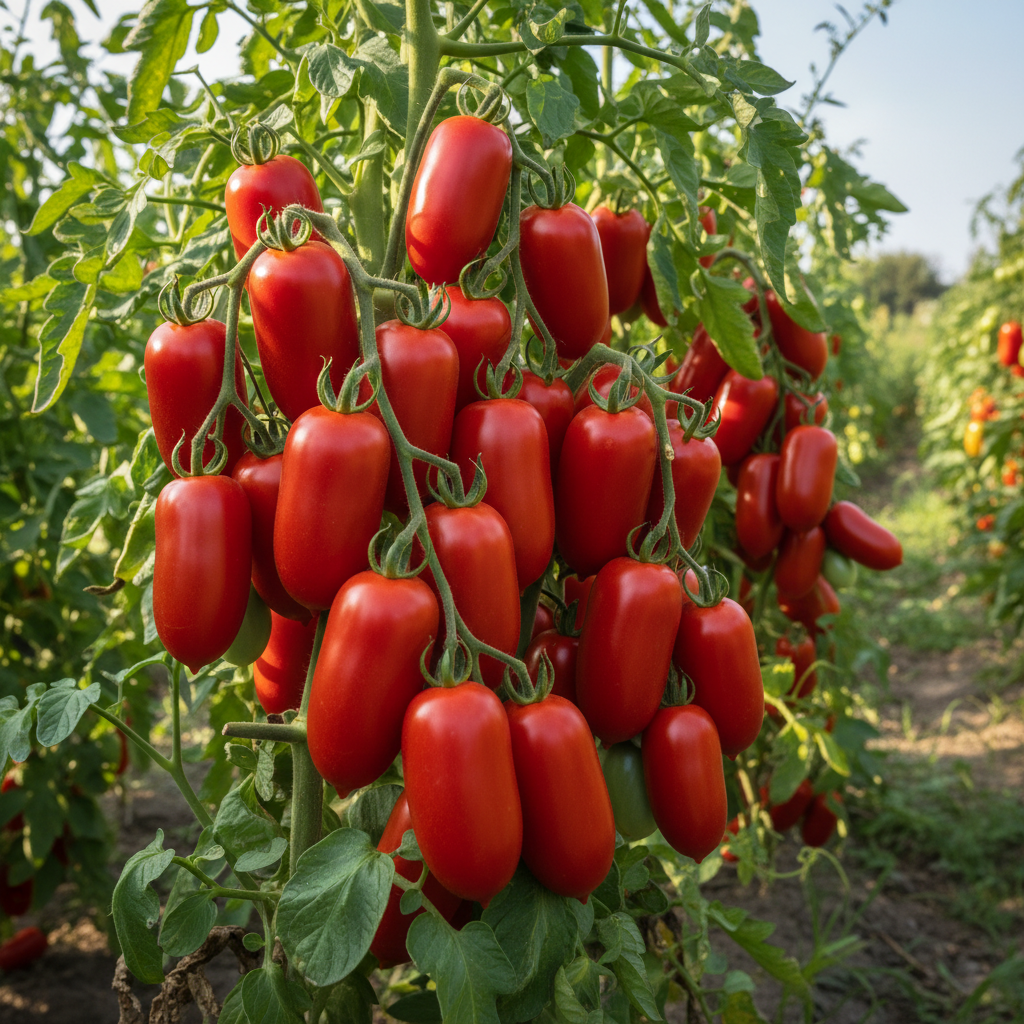 San Marzano Tomato Seeds – Heirloom Rich-Flavored Garden Variety