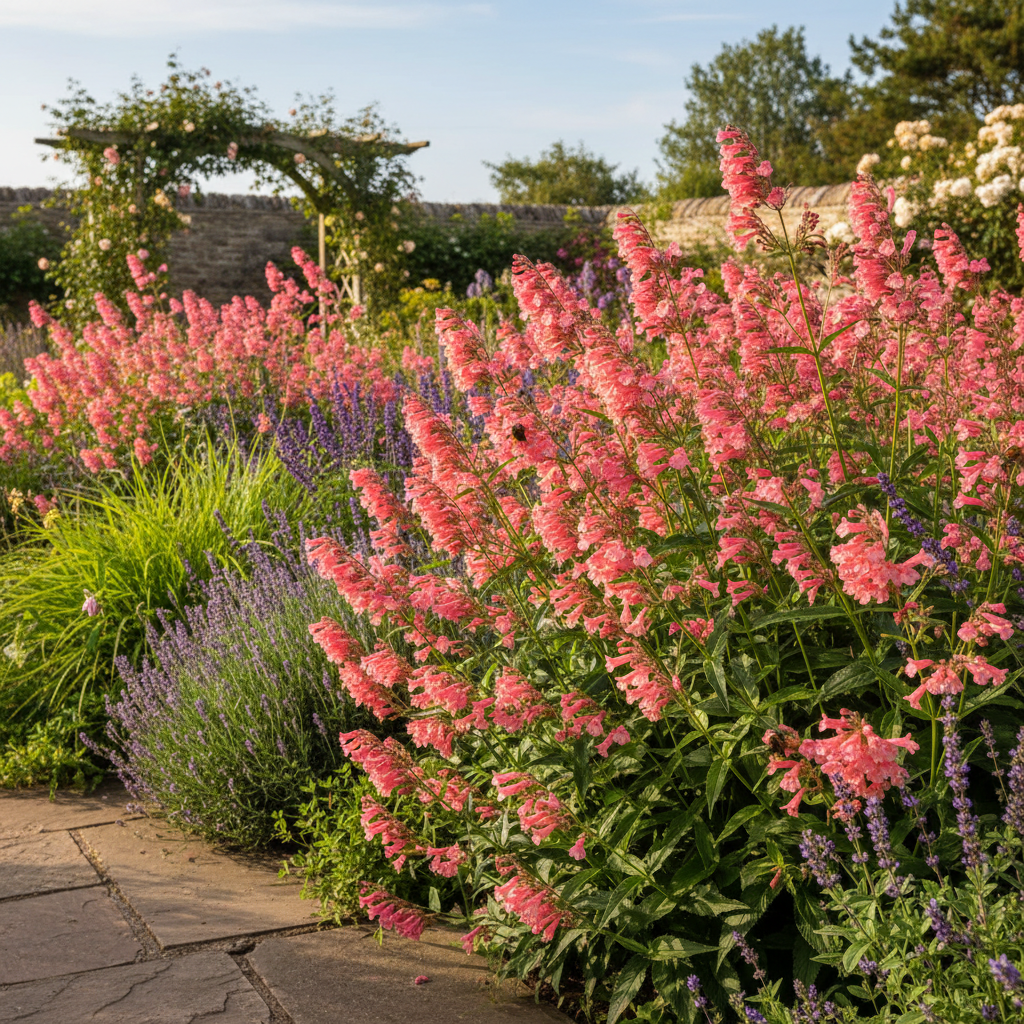 Penstemon Barbatus Twizzle Coral Seeds for Garden Planting