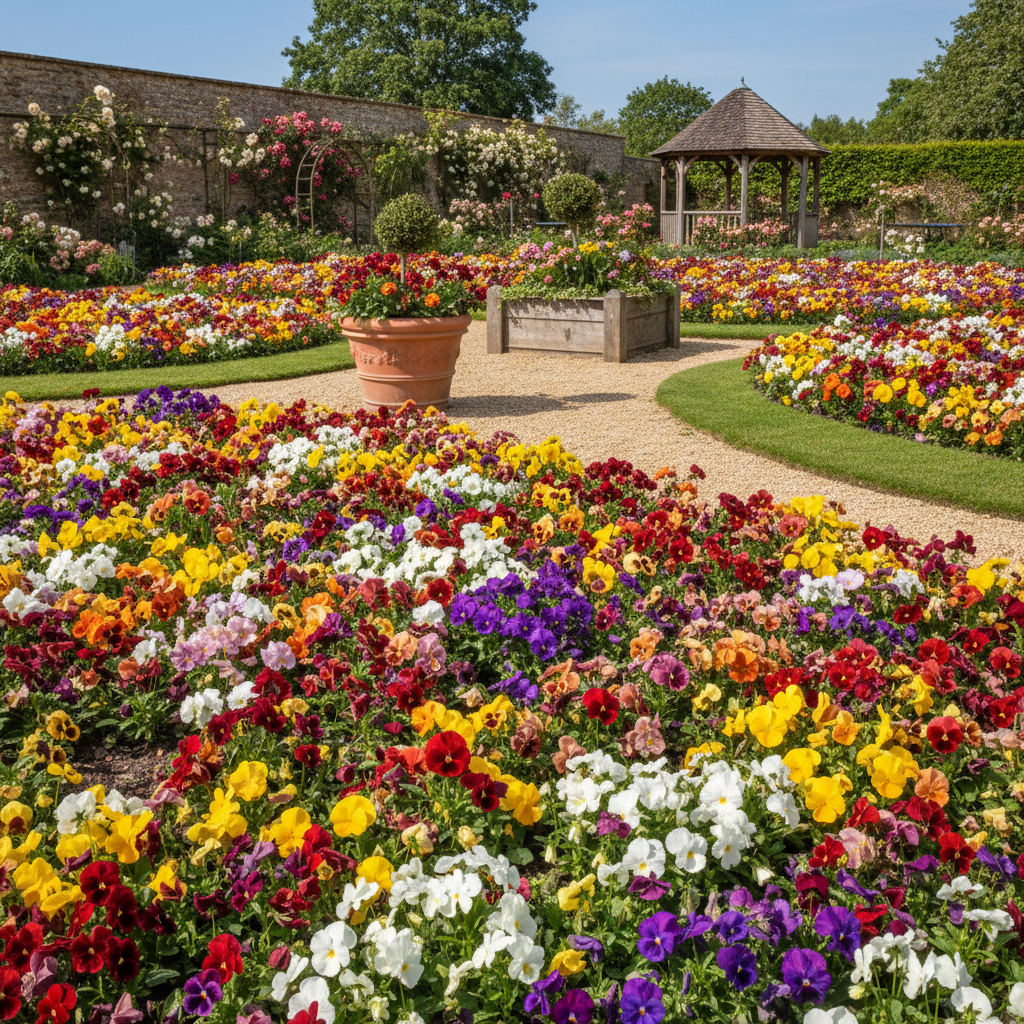 Pansy Ultima Radiance Mix F1 Seeds
