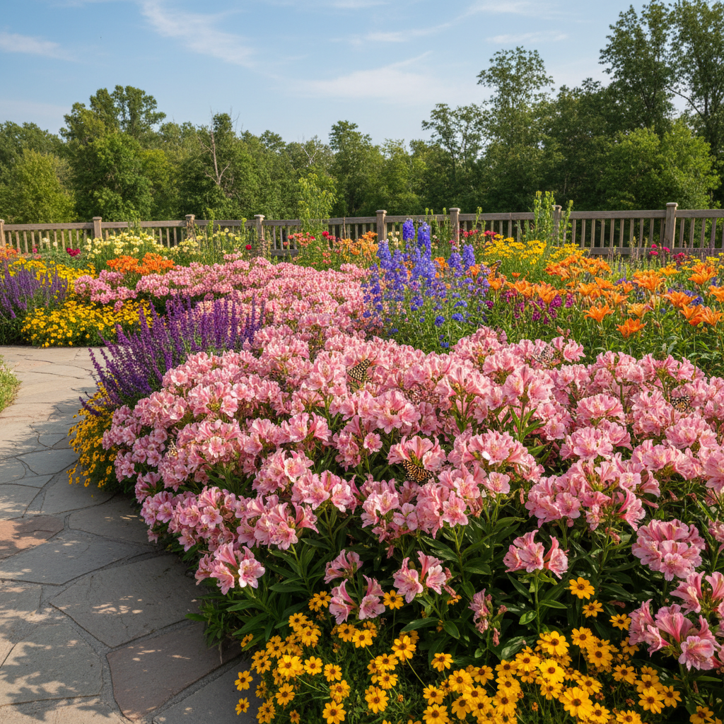 Pink Alstroemeria (Peruvian Lily) Flower Seeds – Elegant Cut Flowers