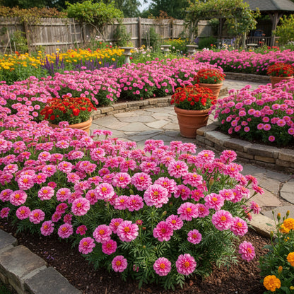 Pink Color French Marigold Seeds for Planting – Bright Annual Flower