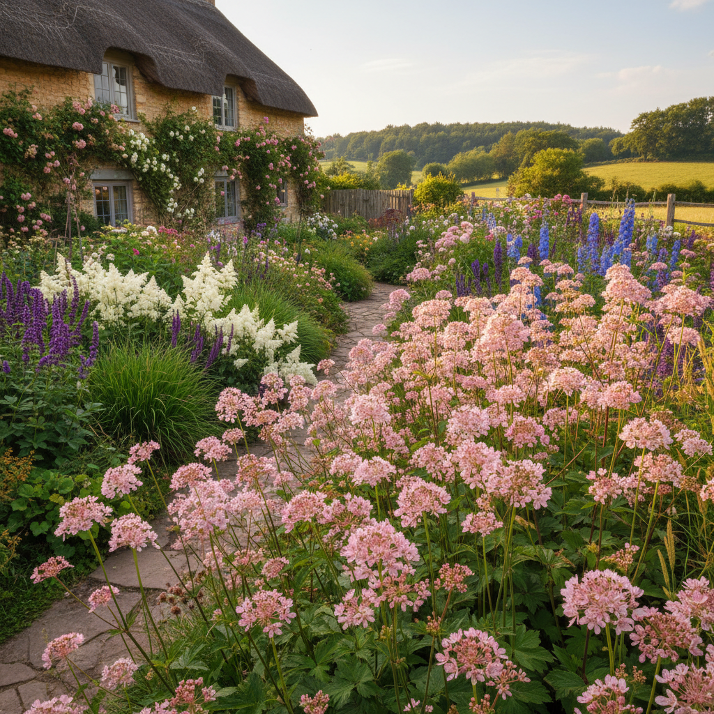 Pink Masterwort Flower Seeds for Garden Planting