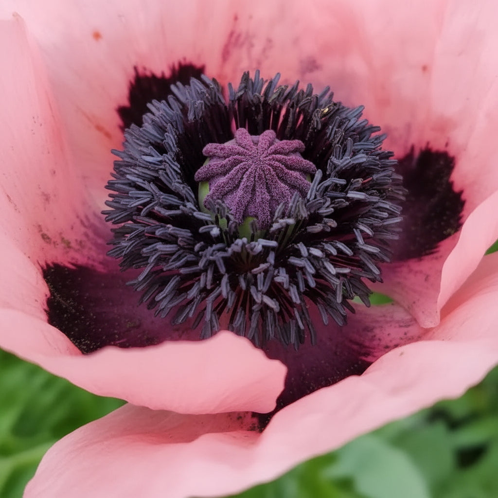 Pink Oriental Poppy Seeds for Planting – Herbaceous Perennial with Large Bright Blooms
