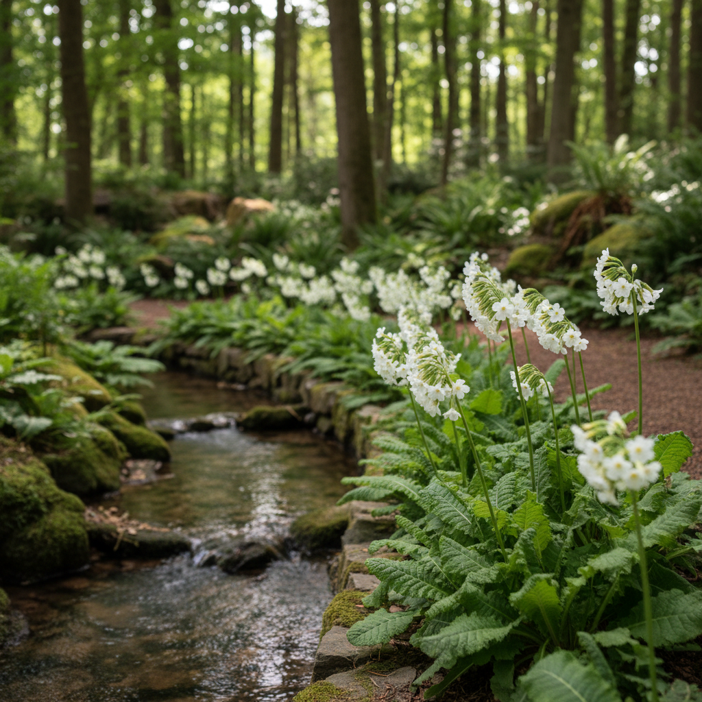 Primula Japonica Postford White Seeds - White Primula Flower Seeds for Garden