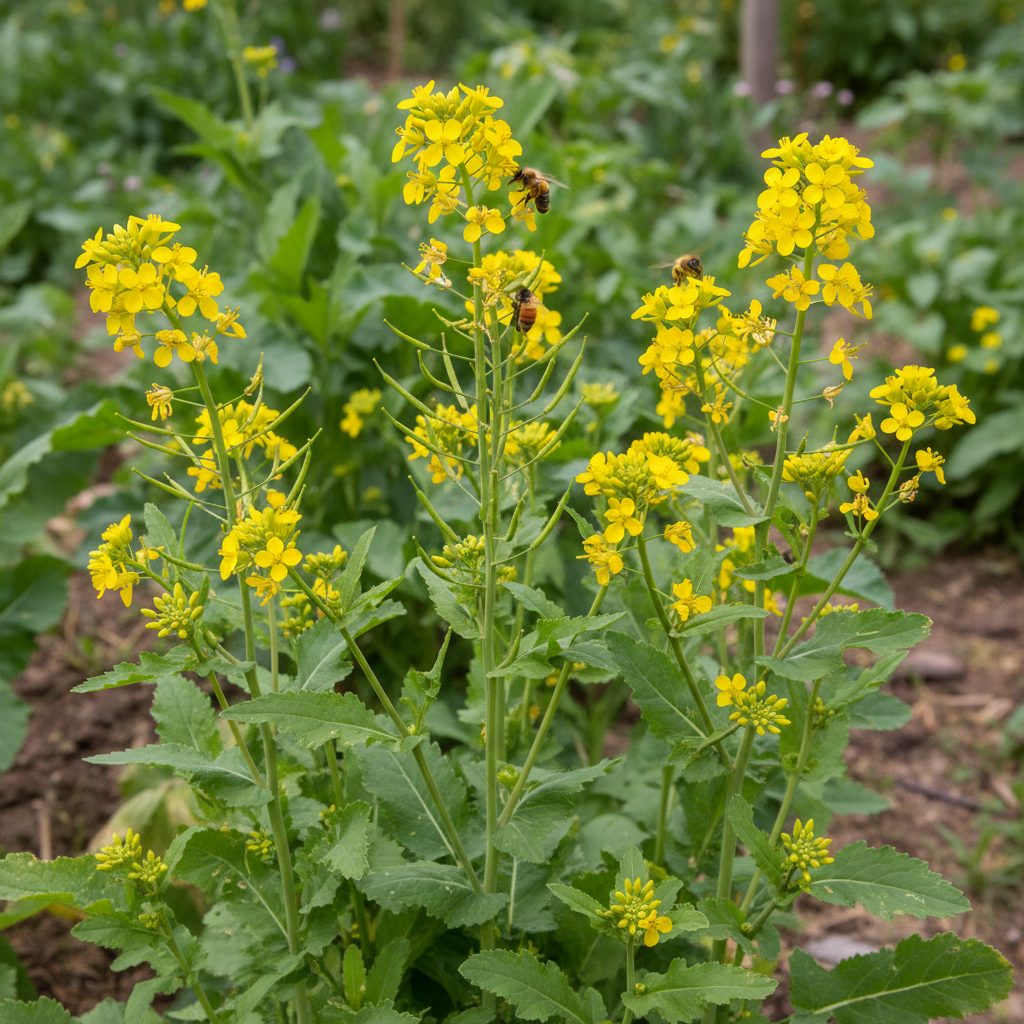 Yellow Mustard Seeds for Planting – Flavorful Leaf & Seed Harvest
