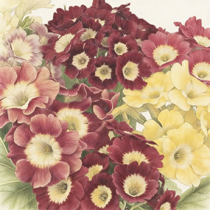 Auricula Alpine Mixed Seeds for Garden Planting