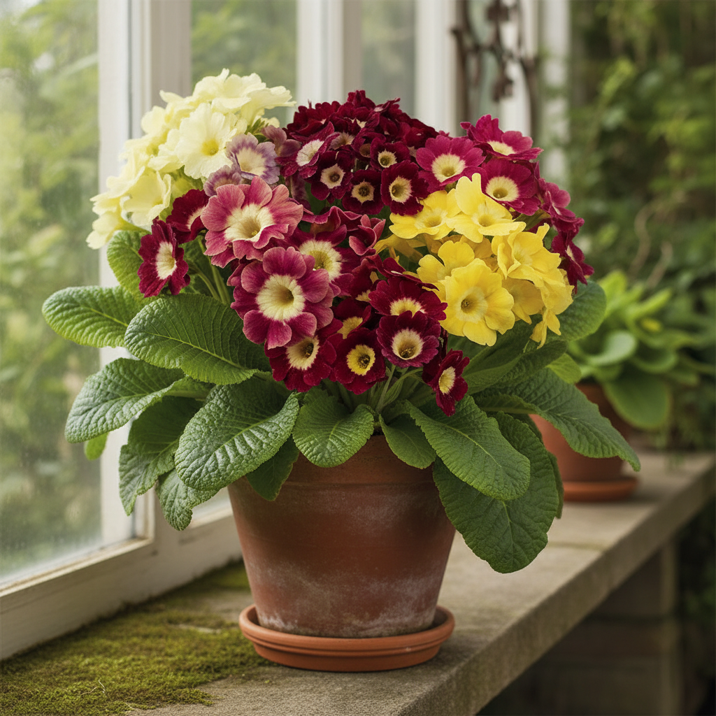 Auricula Alpine Mixed Seeds for Garden Planting