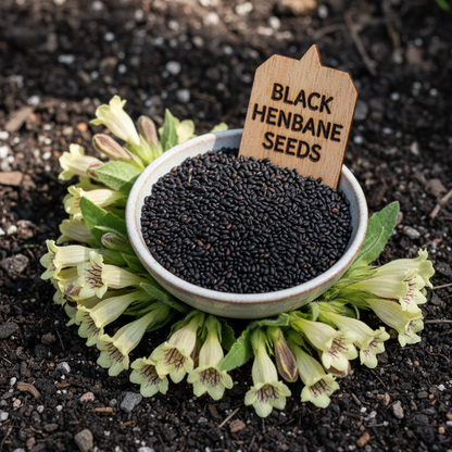 Hyoscyamus Niger Flower Seeds – Black Henbane for Planting