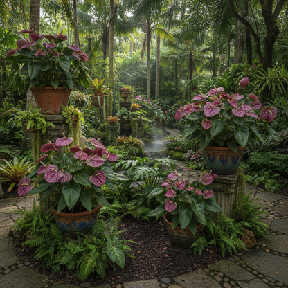 Purple Anthurium Flower Seeds - Anthurium Flower Seeds for Garden