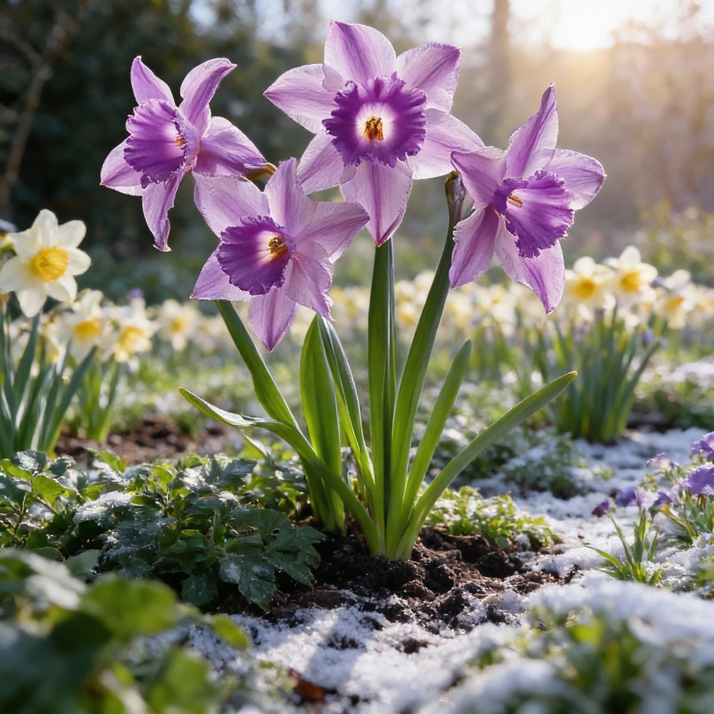 Purple Daffodil Flower Seeds for Planting – 100 Seeds