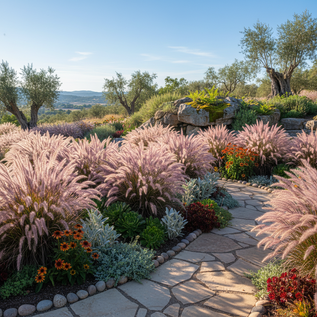 Nema Rare Purple Pampas Grass Seeds – Unique Ornamental Grass for Gardens
