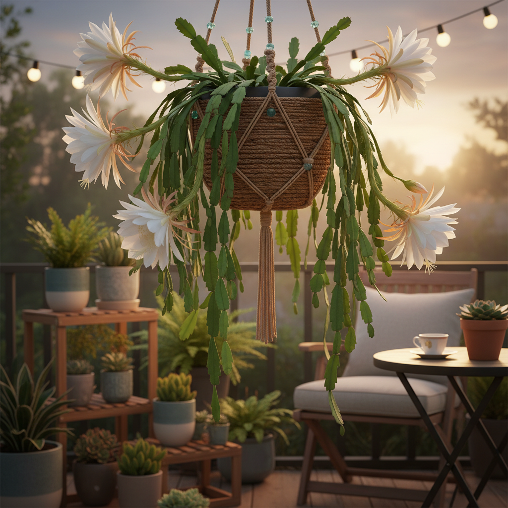 Night-Blooming Cereus Cactus Seeds – Queen of the Night for Planting