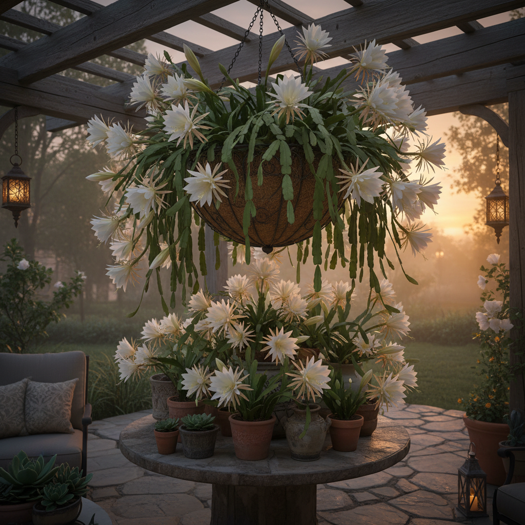Night-Blooming Cereus Cactus Seeds – Queen of the Night for Planting