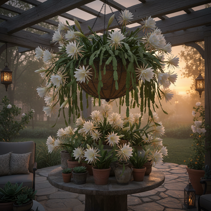 Night-Blooming Cereus Cactus Seeds – Queen of the Night for Planting