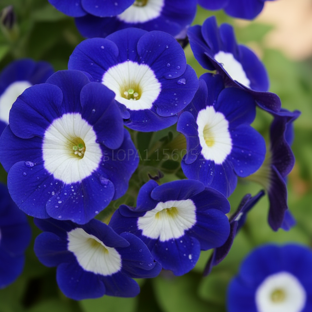 Blue Petunia Seeds for Planting – True Blue Flowering Variety