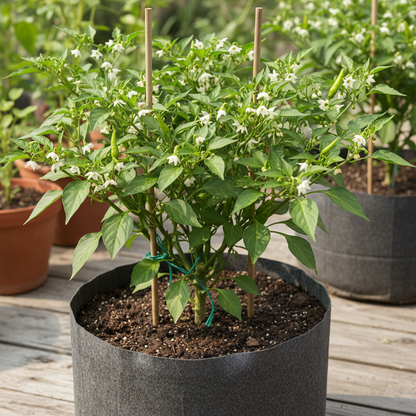 Red Manzano Chili Pepper Seeds for Planting (Capsicum pubescens) – Home Gardening